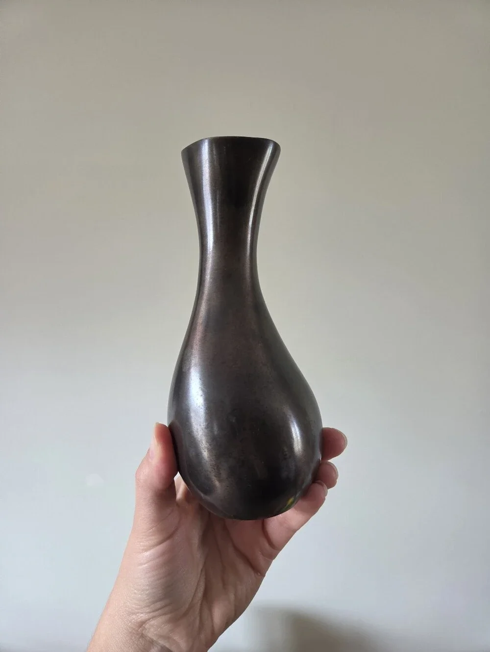 Heavy Metal Bud Vase 6.5